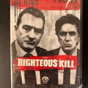 Righteous Kill (DVD, 2008 Widescreen) New Sealed